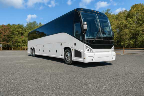 Charter Bus Rental Desoto 56 Passenger Charter Bus